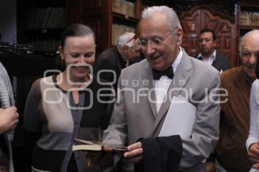 PRESETACIÓN SOCIOLOGO MICHEL MAFFESOLI . BIBLIOTECA PALAFOXIANA