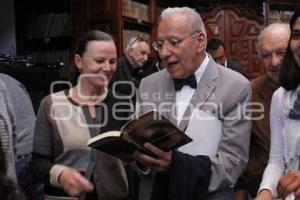 PRESETACIÓN SOCIOLOGO MICHEL MAFFESOLI . BIBLIOTECA PALAFOXIANA