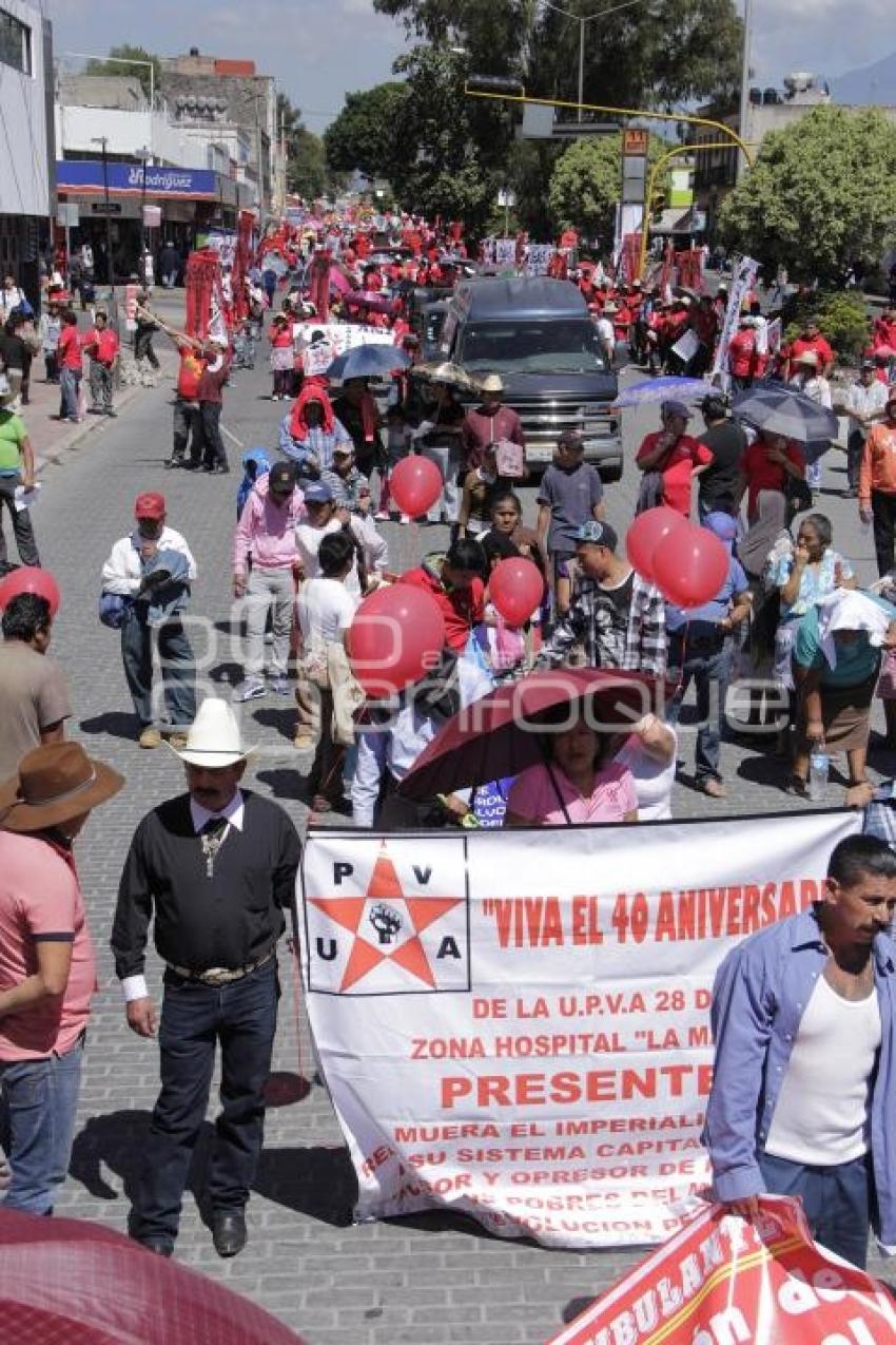 MARCHA DE 40 AÑOS DE LA 28 DE OCTUBRE