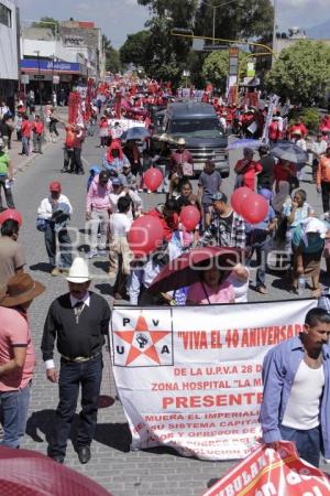MARCHA DE 40 AÑOS DE LA 28 DE OCTUBRE