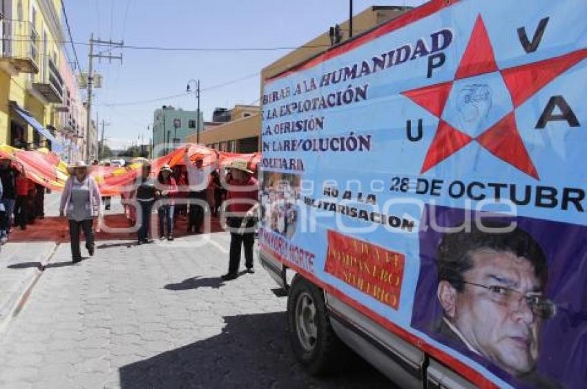 MARCHA DE 40 AÑOS DE LA 28 DE OCTUBRE