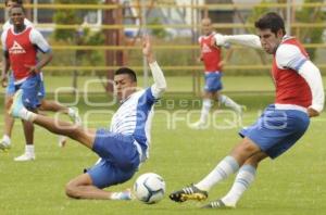 ENTRENAMIENTO DEL PUEBLA . CAMPOS DE LA NORIA