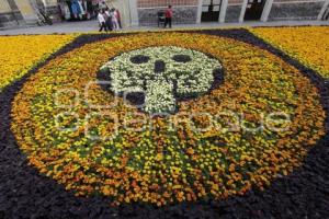 DÍA DE MUERTOS . ALFOMBRA MONUMENTAL