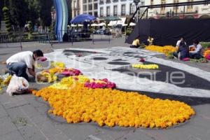 CATRINA EN EL ZÓCALO