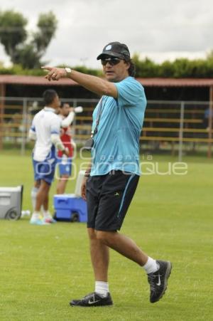 ENTRENAMIENTO DEL PUEBLA . CAMPOS DE LA NORIA