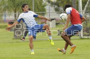 ENTRENAMIENTO DEL PUEBLA . CAMPOS DE LA NORIA