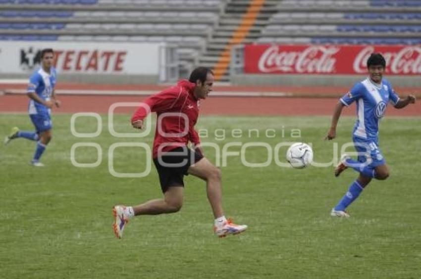 FUTBOL  AMISTOSO . LOBOS VS PUEBLA SUB 20