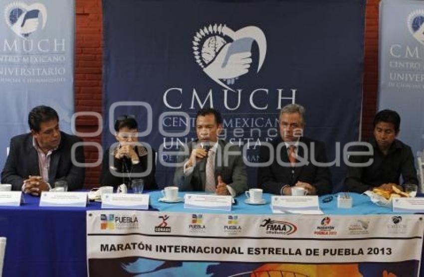 PATROCINADOR CMUCH MARATON ESTRELLA DE PUEBLA 2013