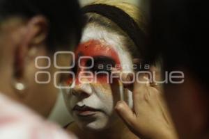 MAQUILLAJE. HALLOWEEN