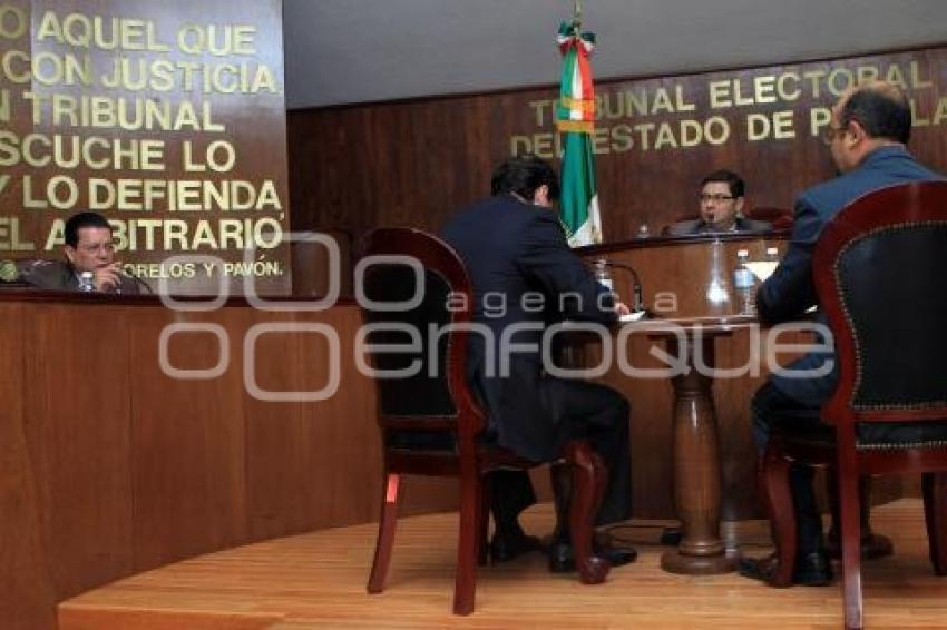 SESIÓN TRIBUNAL ELECTORAL