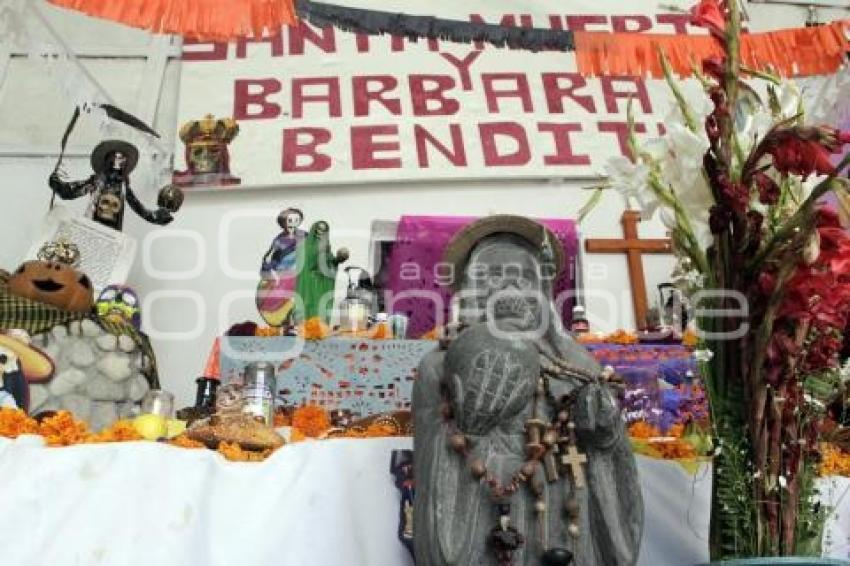 OFRENDA DE LA SANTA MUERTE