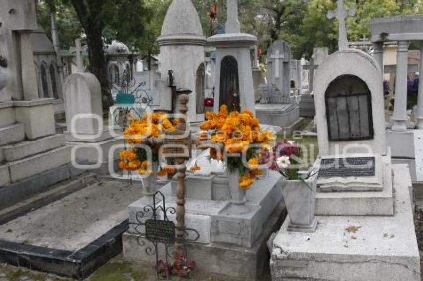 PANTEÓN PREVIO DÍA DE MUERTOS