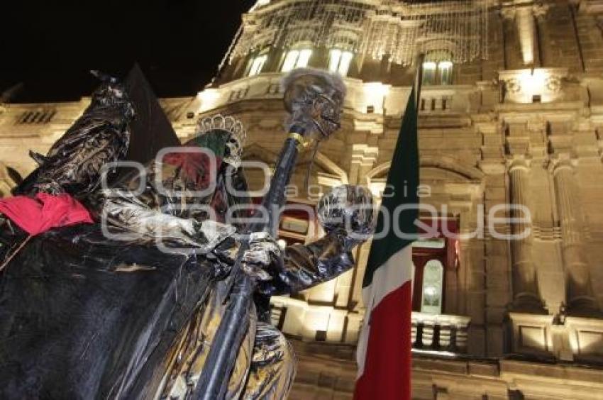 MARCHA DE FIELES A LA SANTA MUERTE