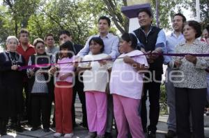 INAUGURA ALCALDE PARQUE LÁZARO CÁRDENAS