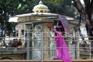 ALFOMBRA MONUMENTAL DE FLOR DE CEMPAXÚCHITL EN ATLIXCO