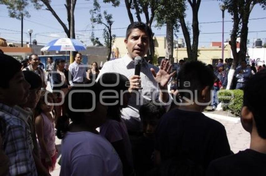 INAUGURA ALCALDE PARQUE LÁZARO CÁRDENAS