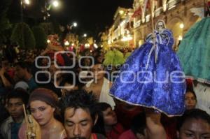 MARCHA DE FIELES A LA SANTA MUERTE