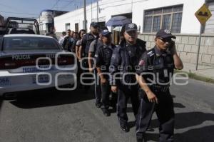 REGRESAN POLICÍAS DEL MUNICIPIO AL ESTADO