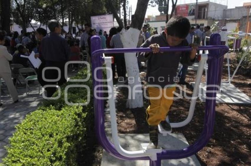 INAUGURA ALCALDE PARQUE LÁZARO CÁRDENAS
