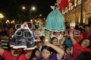 MARCHA DE FIELES A LA SANTA MUERTE