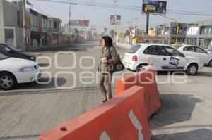 TRÁFICO 11 SUR POR OBRAS PAVIMENTACIÓN