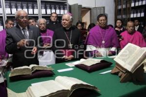 ENTREGA DEL ARCHIVO HISTÓRICO DE CATEDRAL