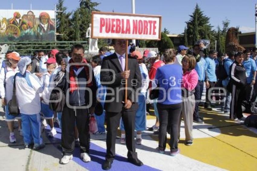 INAUGURAN JUEGOS DEPORTIVOS SNTE
