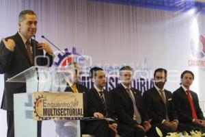 INAUGURA CANACINTRA ENCUENTRO MULTISECTORIAL