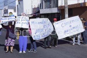 MANIFESTACIÓN EN OFICINAS SOAPAP
