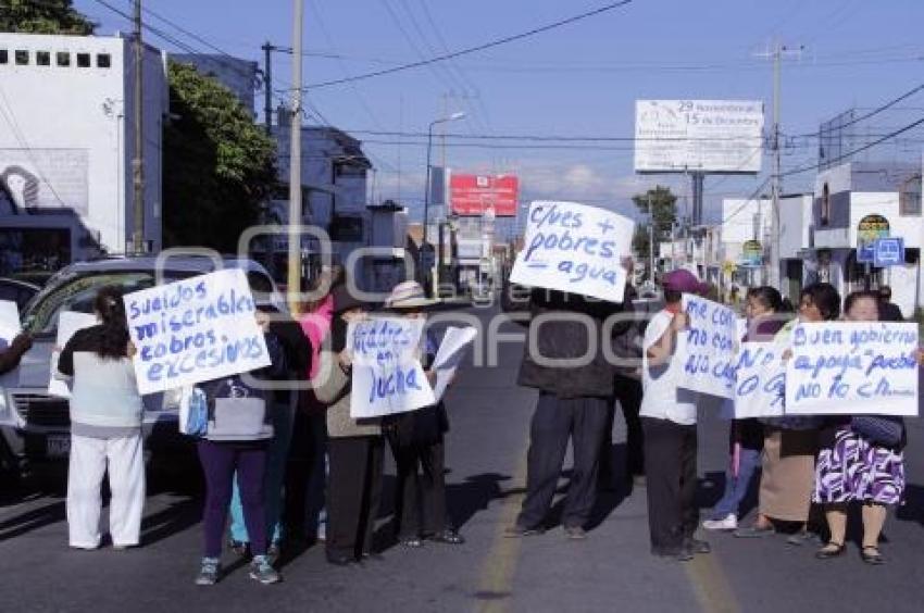 MANIFESTACIÓN EN OFICINAS SOAPAP