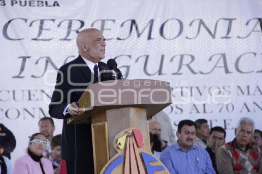 INAUGURAN JUEGOS DEPORTIVOS SNTE