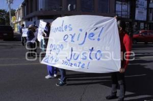 MANIFESTACIÓN EN OFICINAS SOAPAP