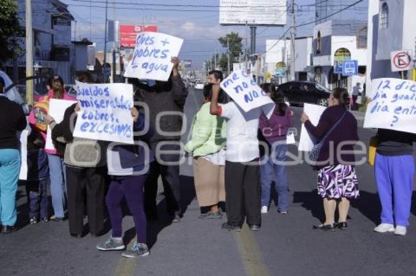 MANIFESTACIÓN EN OFICINAS SOAPAP