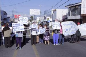 MANIFESTACIÓN EN OFICINAS SOAPAP