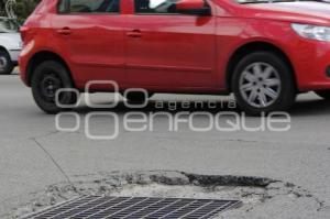 BACHE EN CALLE DE CONCRETO HIDRÁULICO