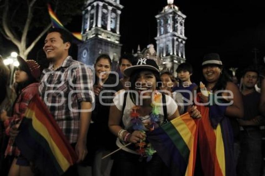 MARCHA ANUAL LÉSBICO-GAY