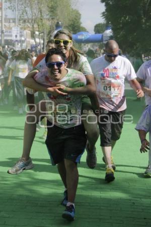 CARRERA DE 20 AÑOS DE COLORES AZTECA