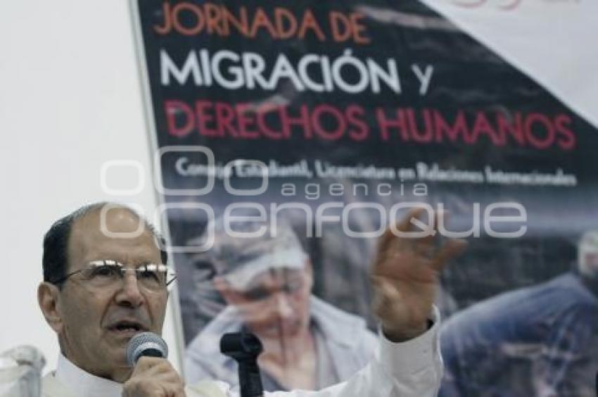 ALEJANDRO SOLALINDE. JORNADAS MIGRACIÓN