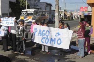 MANIFESTACIÓN HABITANTES MINERALES DEL SUR