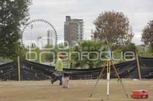 OBRAS EN PARQUE DEL ARTE