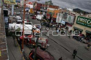 INCENDIO EN BAÑOS PÚBLICOS