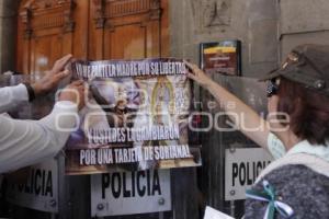 MANIFESTACIÓN DE MAESTROS Y CIUDADANOS EN CONTRA DE LA PRIVATIZACIÓN DEL AGUA