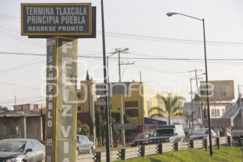 LÍMITES TERRITORIALES PUEBLA TLAXCALA