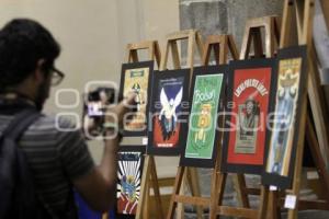 MUESTRA DE CARTELES DE LUCHA LIBRE