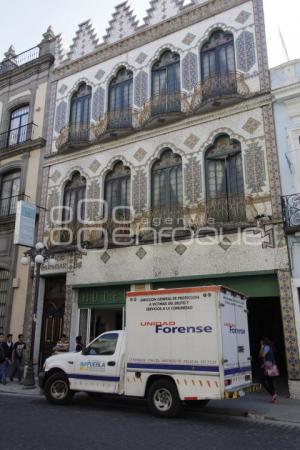 SUICIDIOEN HOTEL DEL CENTRO HISTÓRICO