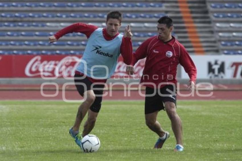 LOBOS BUAP. ENTRENAMIENTO