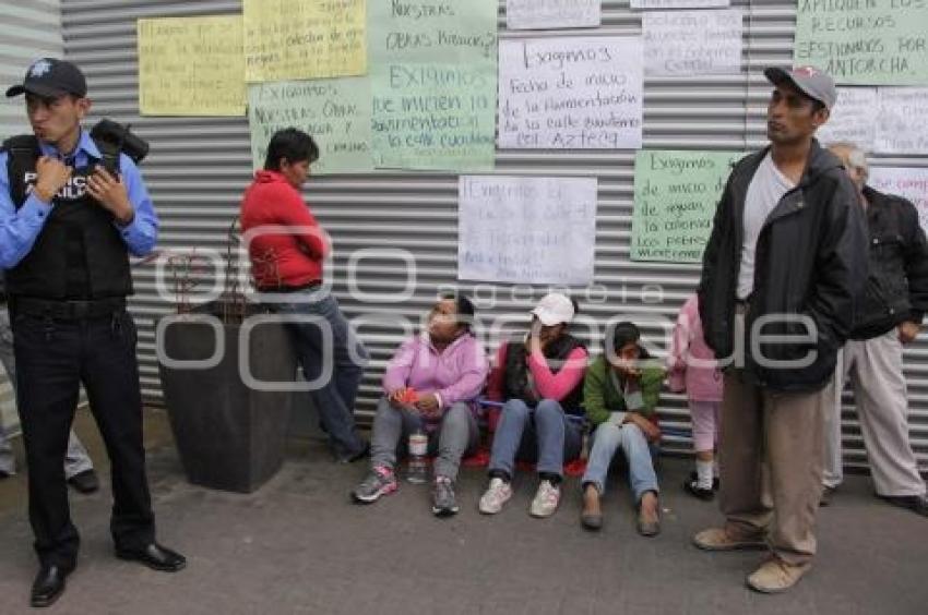 MANIFESTACIÓN ANTORCHA CAMPESINA EN EL CIS