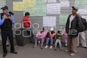 MANIFESTACIÓN ANTORCHA CAMPESINA EN EL CIS