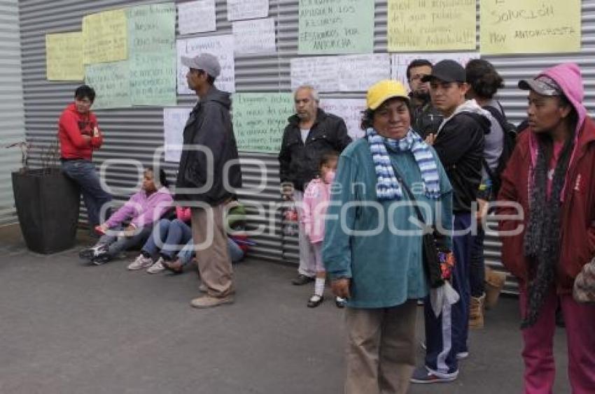 MANIFESTACIÓN ANTORCHA CAMPESINA EN EL CIS