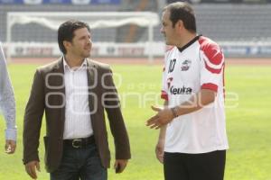 ENTRENAMIENTO LOBOS BUAP . CUAUHTÉMOC BLANCO